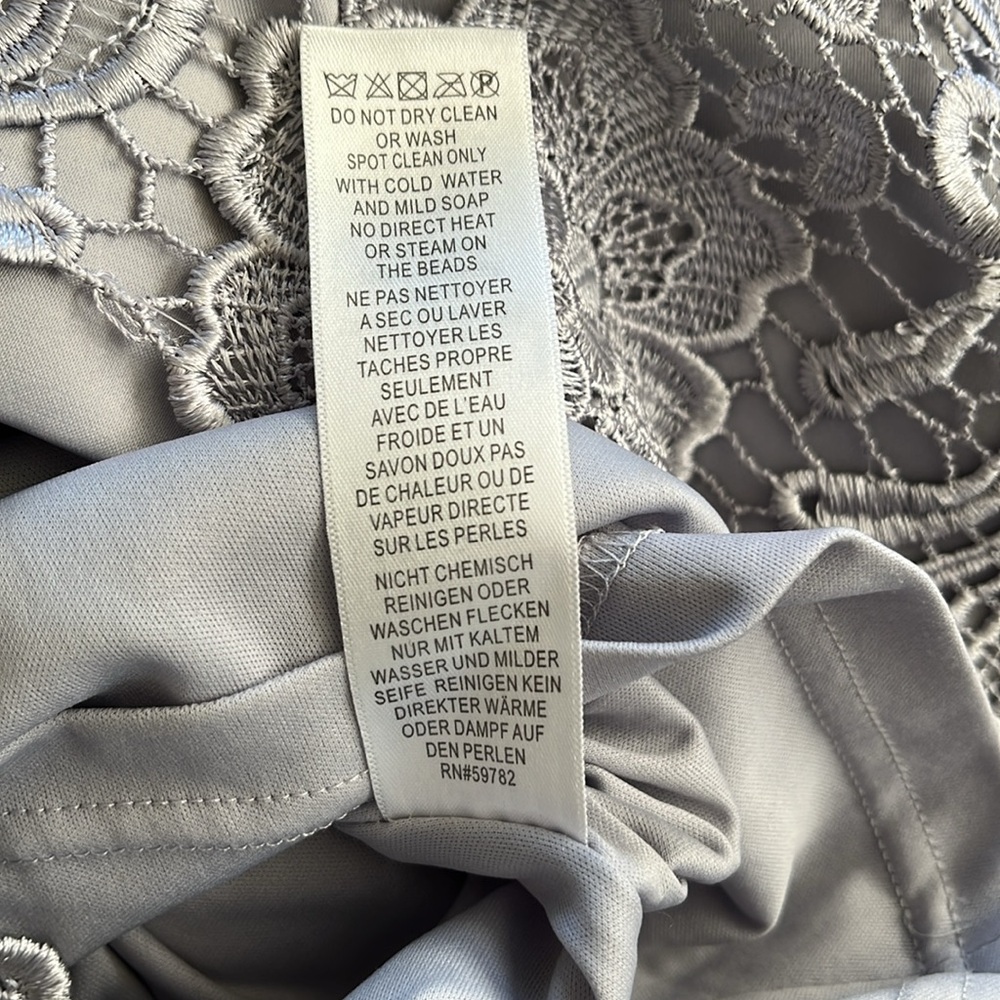 Adrianna Papell Lace Sheath Dress - Picture 12 of 12